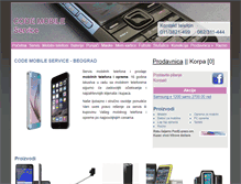 Tablet Screenshot of code-mobile.com
